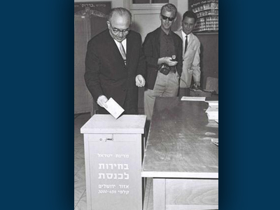 Sixth Knesset Elections Are Held in Israel
