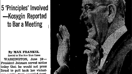 Lyndon Johnson Peace Principles