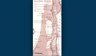 Israel’s Allon Plan Is Unilaterally Presented