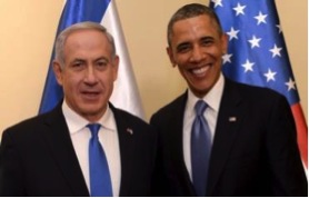 Prime Minister Benjamin Netanyahu and President Barack Obama