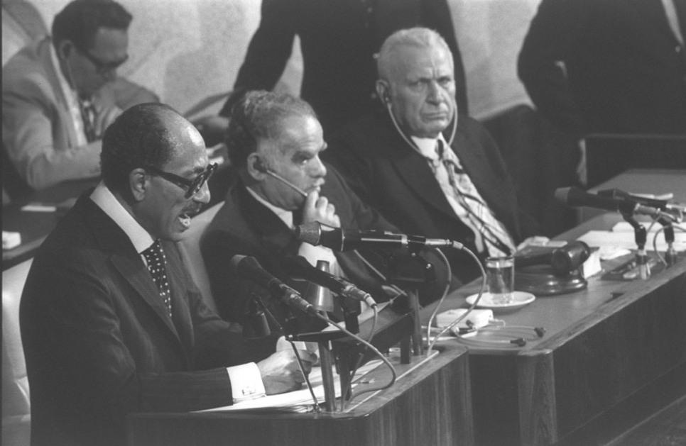 Speech by Egyptian President Sadat to the Knesset