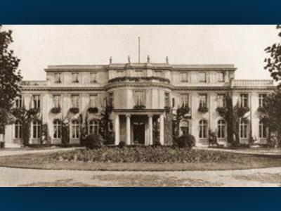 Nazi Plan for “Final Solution” Is Drafted at Wannsee Conference