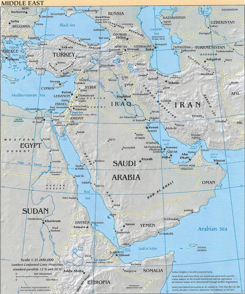 Maps of Israel - Center for Israel Education