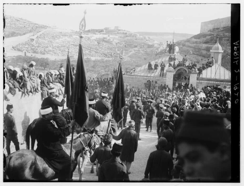 Riots at Nebi Musa Festival