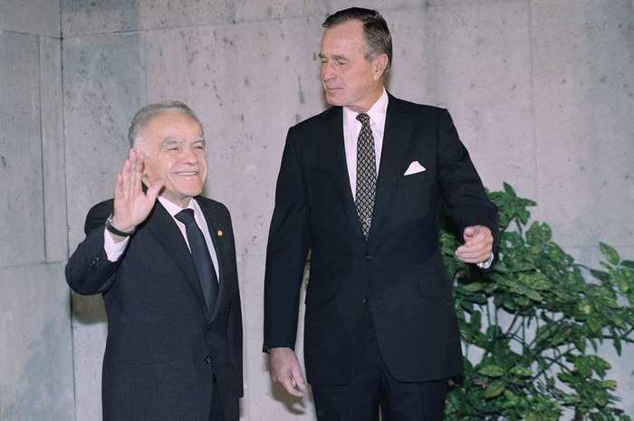 PM Shamir and President George H.W. Bush