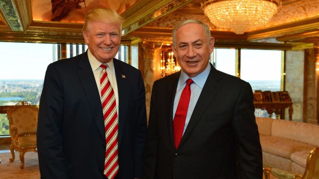 Donald Trump and PM Netanyahu