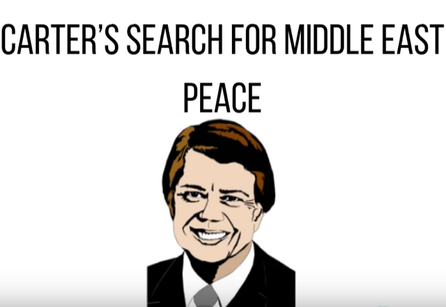 Carter’s Search for Middle East Peace