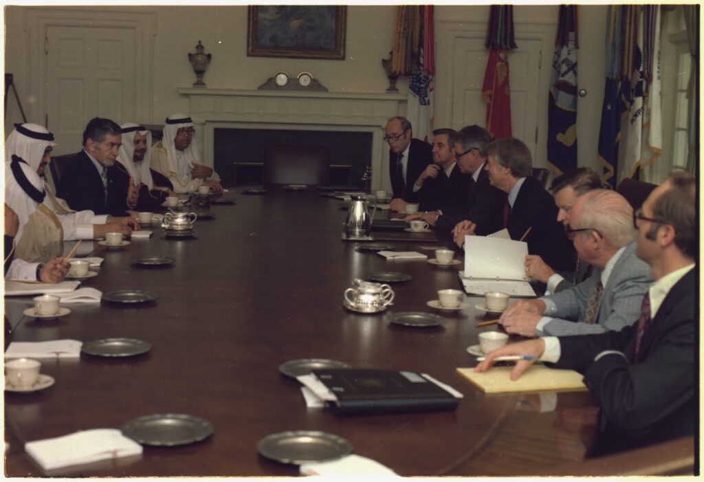 Memorandum of Conversation Between US National Security Advisor Zbigniew Brzezinski and Saudi Arabian Prince Saud on Camp David Accords and Other Regional Issues