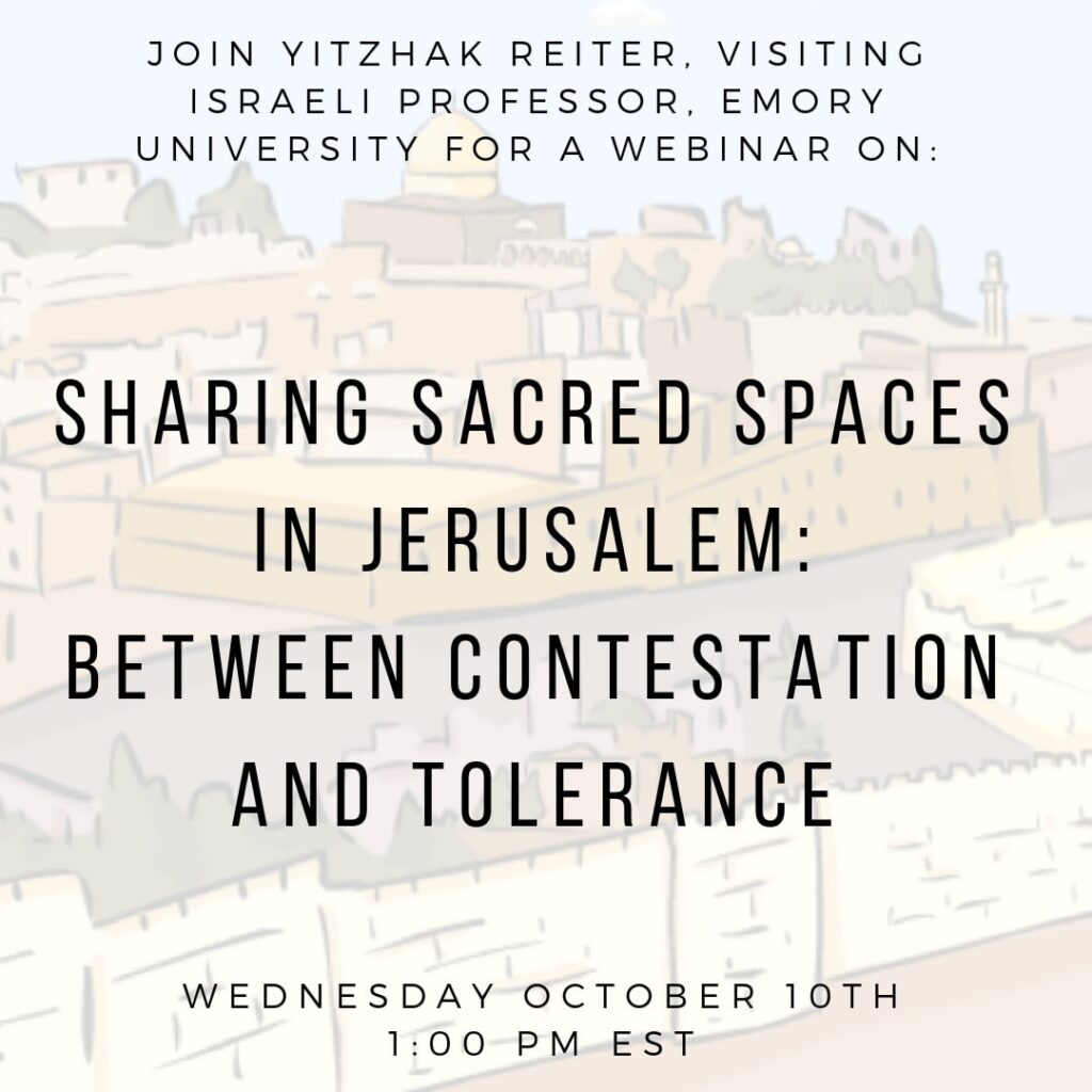 Sharing Sacred Spaces in Jerusalem