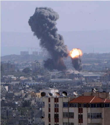 IDF Strikes 80 Gaza Targets