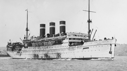 Refugee Ship Patria Is Sunk