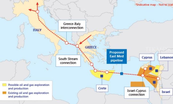 Israel, Greece and Cyprus Sign Trilateral Gas Pipeline Construction Agreement
