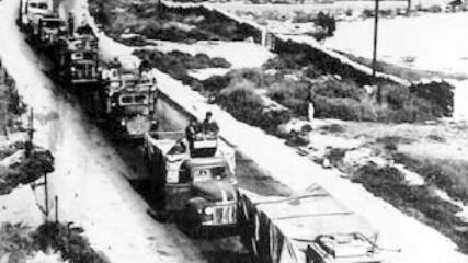Arabs Block Food Convoy to Jerusalem