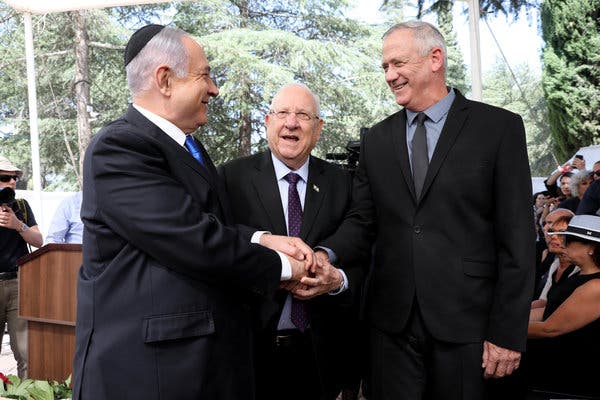 Israeli Political Parties Sign Coalition Agreement to Form Emergency Unity Government