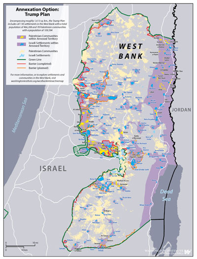 Mapping West Bank Annexation: Territorial and Political Uncertainties