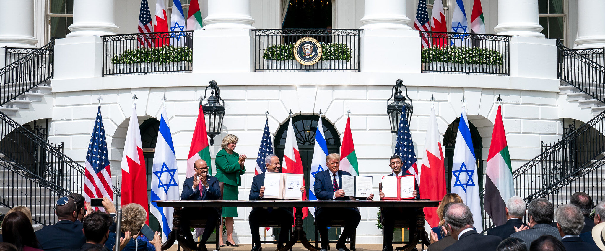 Abraham Accords-US, UAE, Israel, Bahrain Recognition Agreements