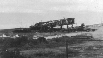 Heletz oil field, 1955. Photo: Elazar Beith Yakov
