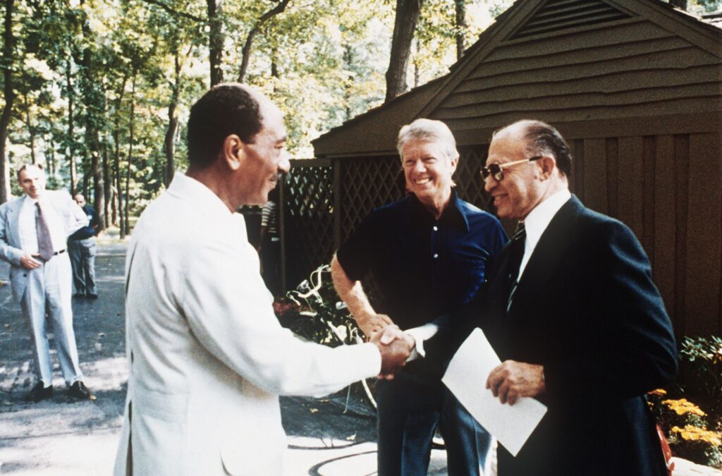 Camp David Summit Begins