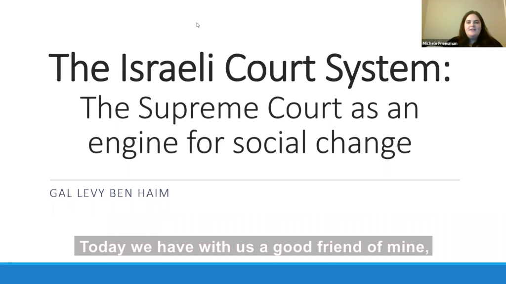The Israeli Supreme Court as an Engine for Social Change