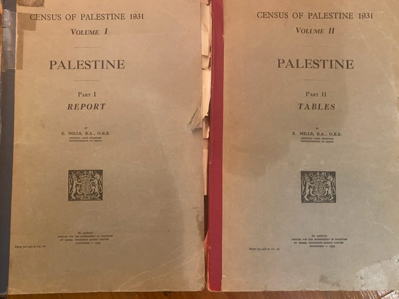 The Census of Palestine, 1931 – An Invaluable Glimpse at Palestine’s Population: Gaping Socio-Economic Distances and Differences between Muslims, Christians, and Jews