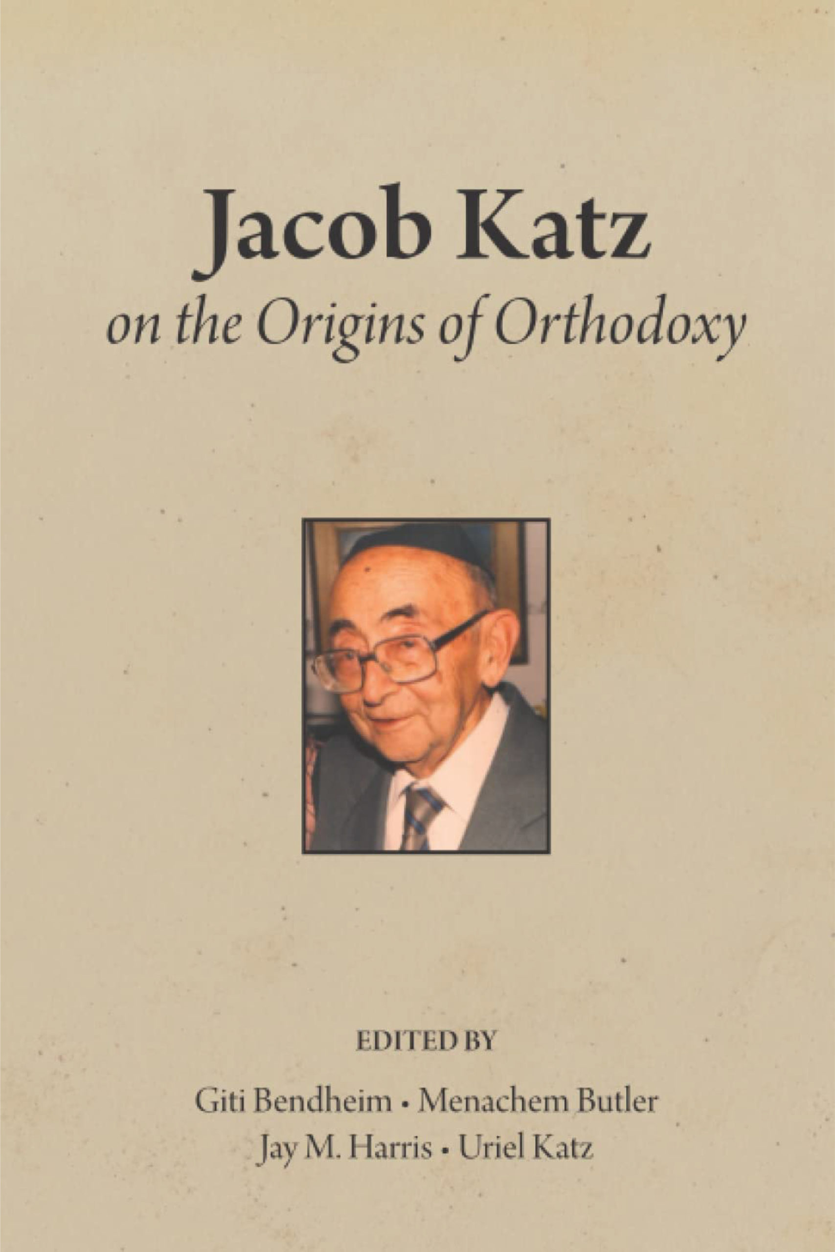 Jacob Katz, 1904-1998
