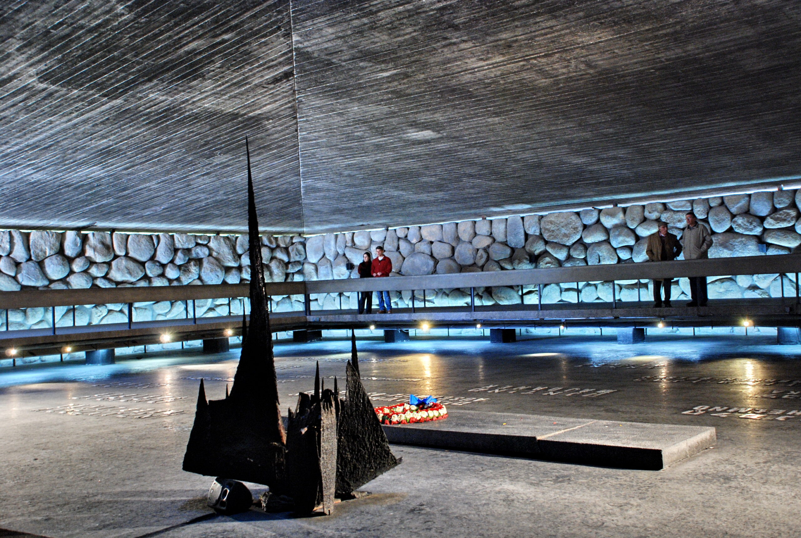 1961 – <em>Ohel Yizkor</em>, Yad Vashem’s Hall of Remembrance, designed by Arieh Elhanani, Arieh Sharon and Benjamin Idelson