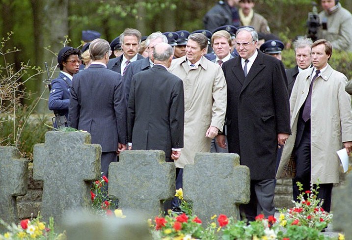 Ronald Reagan Visits Bergen-Belsen and Bitburg Cemetery