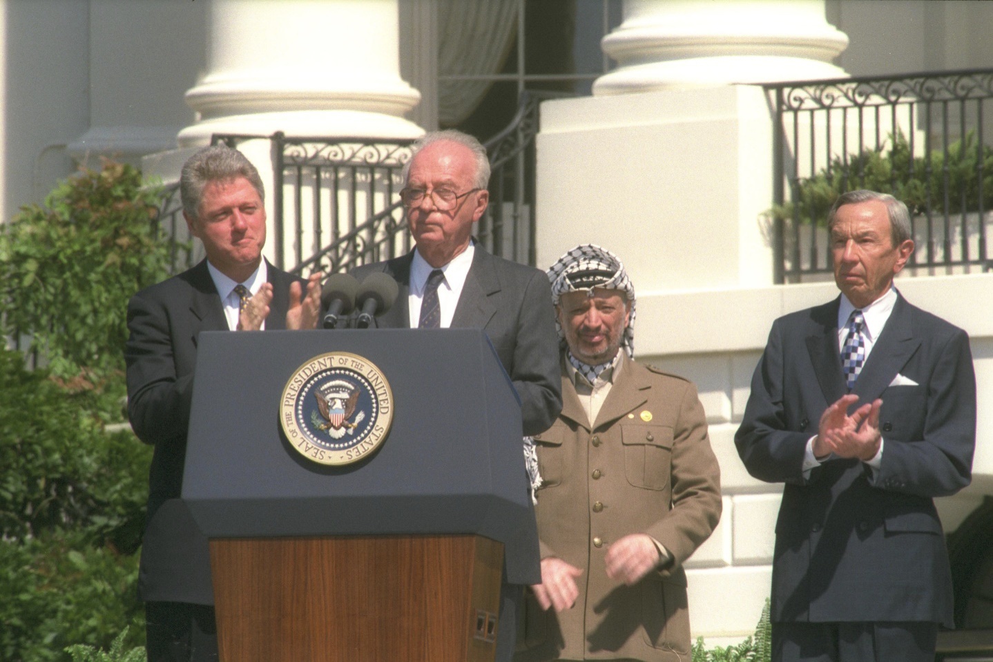 Remarks by Israeli Prime Minister Yitzhak Rabin, Signing of the Oslo Accords