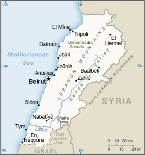 United Nations Security Council Resolution 1701 – Israel – Lebanese Border