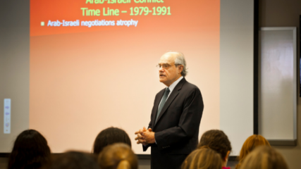 “Stein Shares 43 Years of Wisdom With Graduates”