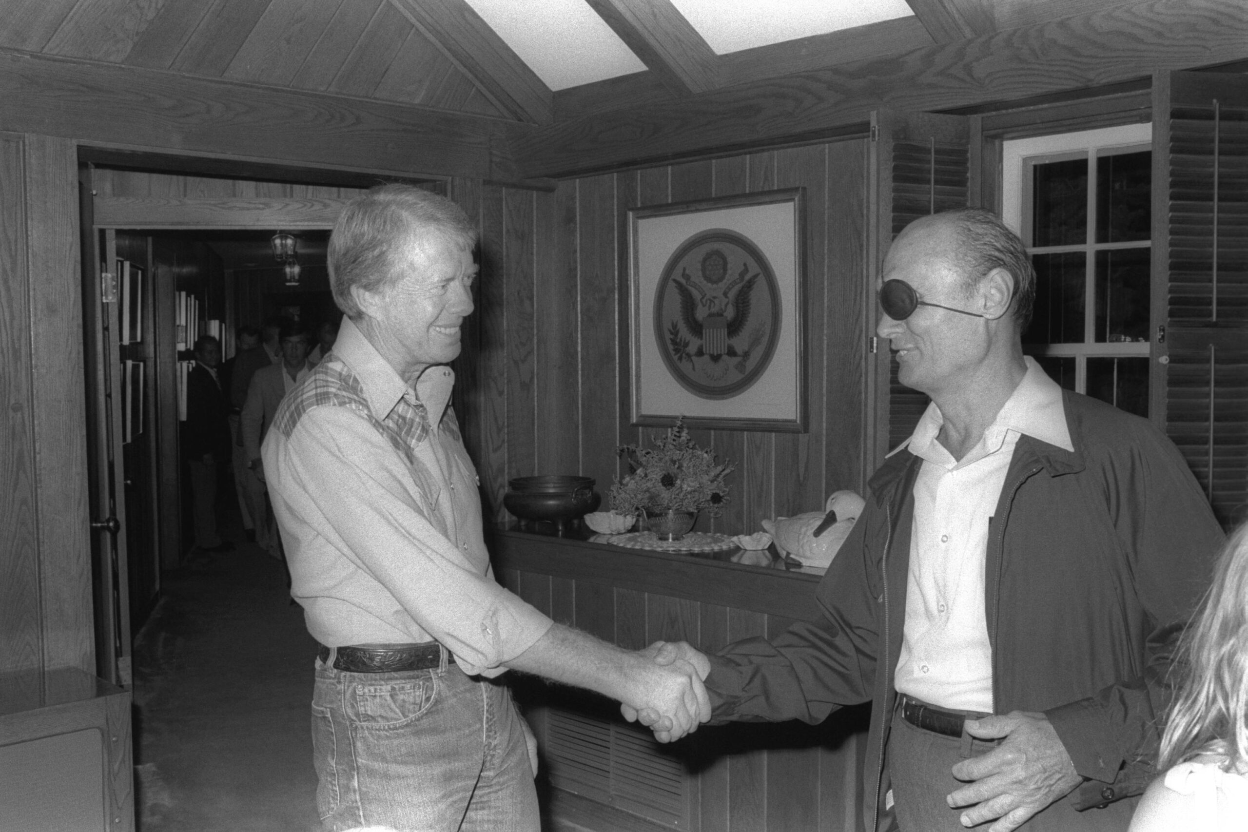 President Jimmy Carter’s Meeting With Israeli Foreign Minister Moshe Dayan, 1977