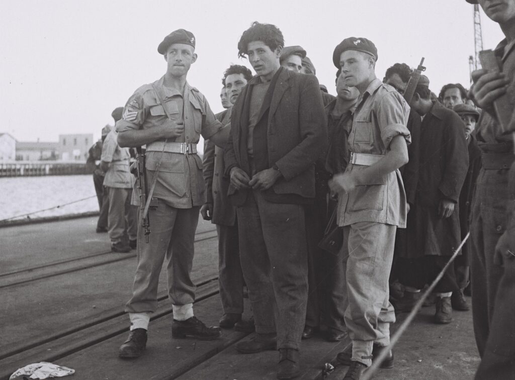 The arrival of Kadima in Haifa