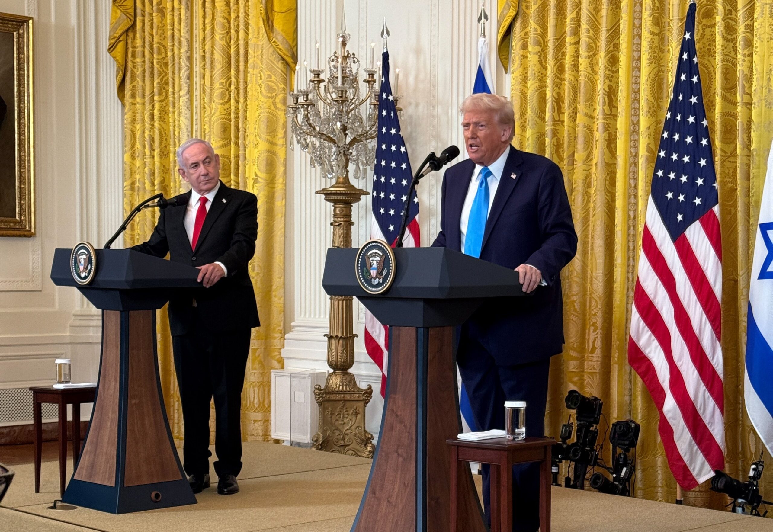 Remarks by President Donald Trump and Prime Minister Netanyahu, Press Meetings, The White House