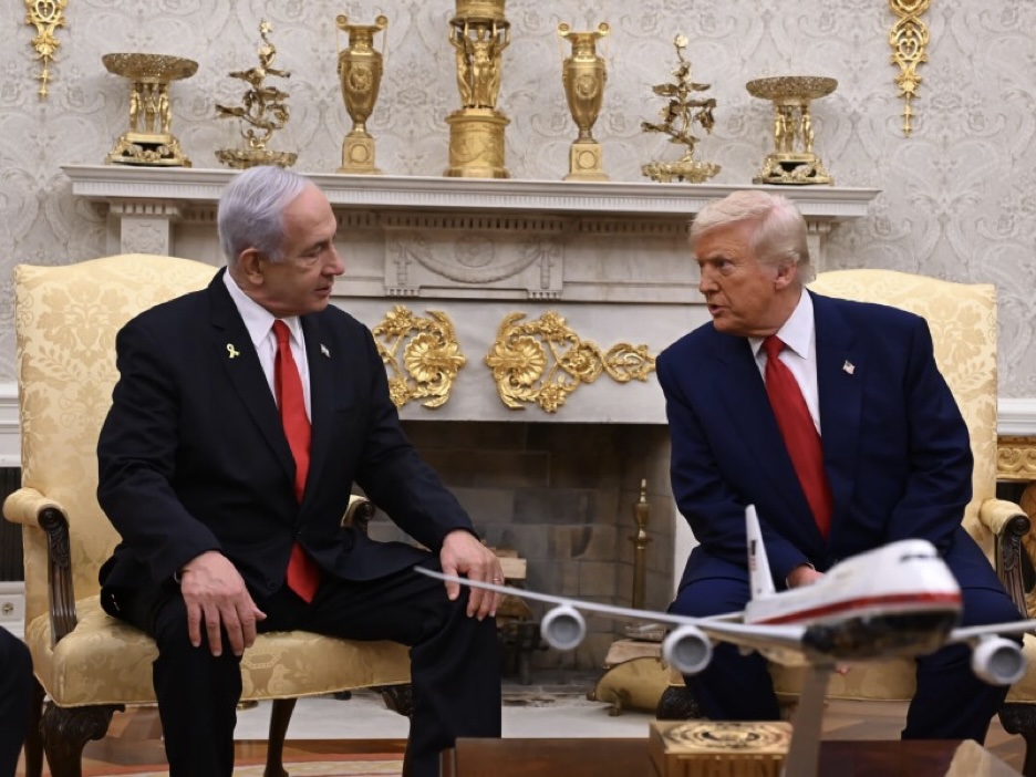 President Trump and Prime Minister Netanyahu Meet in Washington, April 2025