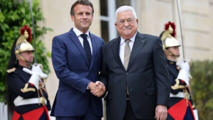 Letter From PA President Mahmoud Abbas to French President Emmanuel Macron, June 2025