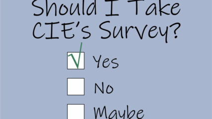 CIE Seeks Your Feedback