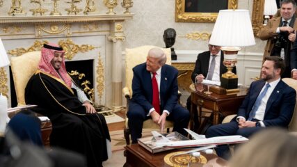 President Trump Welcomes Saudi Crown Prince MBS With F-35 Deal, November 2025
