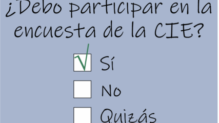 El CIE solicita su opinión